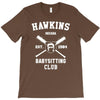 hawkins babysitting club indiana mike dustin eleven demogorgon strange T-Shirt