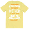 Super Cool Mother Of A Freaking Awesome Son T-Shirt