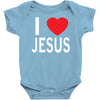 i love jesus Baby Onesie