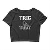 trig or treat1 Crop Top