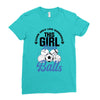 Some Girls Love Diamonds This Girl Loves Balls Ladies Fitted T-Shirt