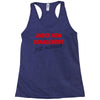 under new management just married mens black wedding present husband t Racerback Tank