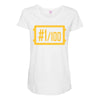 winner winner chicken dinner decal Maternity Scoop Neck T-shirt