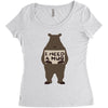 i need a hug Women's Triblend Scoop T-shirt