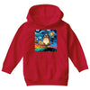 Totoro Van Gogh Parody Youth Hoodie