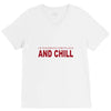 and chill V-Neck Tee