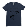 I Do Not Want To Go To School Ladies Fitted T-Shirt