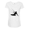 kitesurfing Maternity Scoop Neck T-shirt