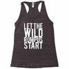 let the wild rumpus Racerback Tank