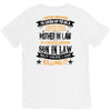 Super Cool Mother In Law Of A Freaking Awesome Son In Law V-Neck Tee