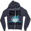 Daddy Shark Doo Doo Doo Zipper Hoodie