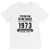 Premium Vintage Since 1973 Limited Edition Original Parts V-Neck Tee