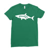 Grandpa Shark Ladies Fitted T-Shirt