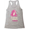 hair stylist virginity Racerback Tank