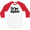 the dogfather bluetick coonhound 3/4 Sleeve Shirt