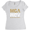tv t shirt inspired by entourage   ari gold Women's Triblend Scoop T-shirt