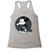 mickey mouse suicide Racerback Tank