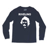rivelino brazil 70s football world cup legend retro Long Sleeve Shirts
