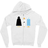 father, son, holy spirit Zipper Hoodie