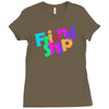 friend ship Ladies Fitted T-Shirt