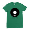 i miss you Ladies Fitted T-Shirt