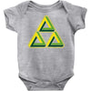 triforce illusion zelda Baby Onesie