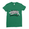 hunting giant hogs Ladies Fitted T-Shirt