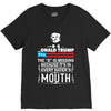 Donald trump The D Is Missing V-Neck Tee