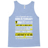 Legends Are Born In February Tank Top