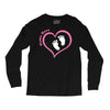 Baby Girl with Heart Any Name Customized Long Sleeve Shirts