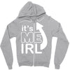 me irl Zipper Hoodie