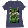 hell on wheels version two Ladies Fitted T-Shirt