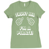 trust me pirate Ladies Fitted T-Shirt