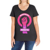 she persisted Ladies Curvy T-Shirt