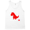 funny dino Tank Top