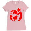 eric cantona, kungfu, manu Ladies Fitted T-Shirt