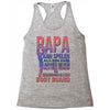 papa   body guard Racerback Tank