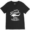 New Dad 2018 Rokie Dept. V-Neck Tee