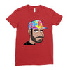 boy had Ladies Fitted T-Shirt