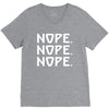 nope nope nope V-Neck Tee