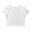 reading pun humor Crop Top