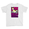 the beateggs !!! purple Youth Tee