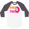 She Wants The D - Dunkin Donuts 3/4 Sleeve Shirt