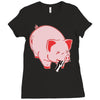 you are what you eat Ladies Fitted T-Shirt