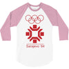 sarajevo 1984 84' olympic 3/4 Sleeve Shirt