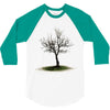 shades of winter 3/4 Sleeve Shirt