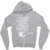 beer doesn't ask silly questions Zipper Hoodie