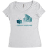 shark weekend Women's Triblend Scoop T-shirt