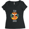 Zero Fox Given Women's Triblend Scoop T-shirt