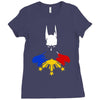 philippine hero batman Ladies Fitted T-Shirt